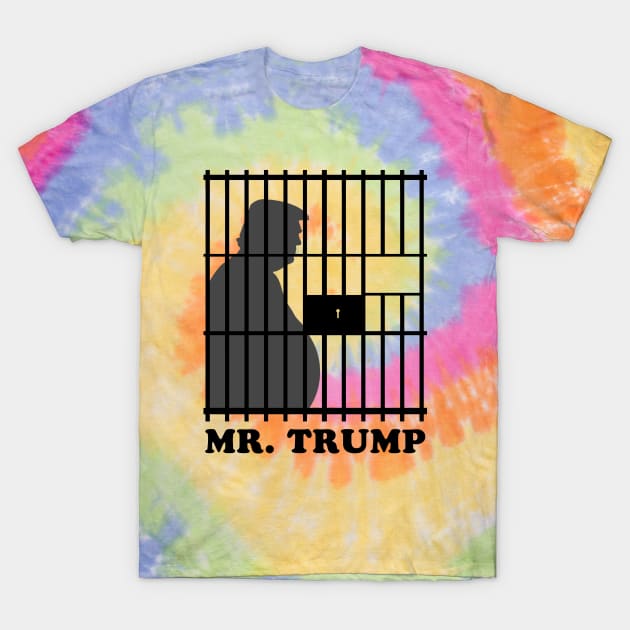 Mister Trump Lock Him Up T-Shirt by Electrovista